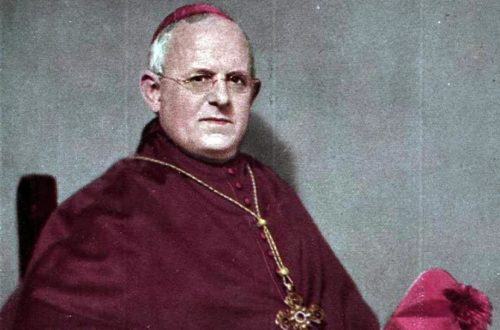 saludo al cardenal - anecdotas de monseñor santagada